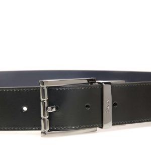 Bally Reversible Belt (Black/Blue)