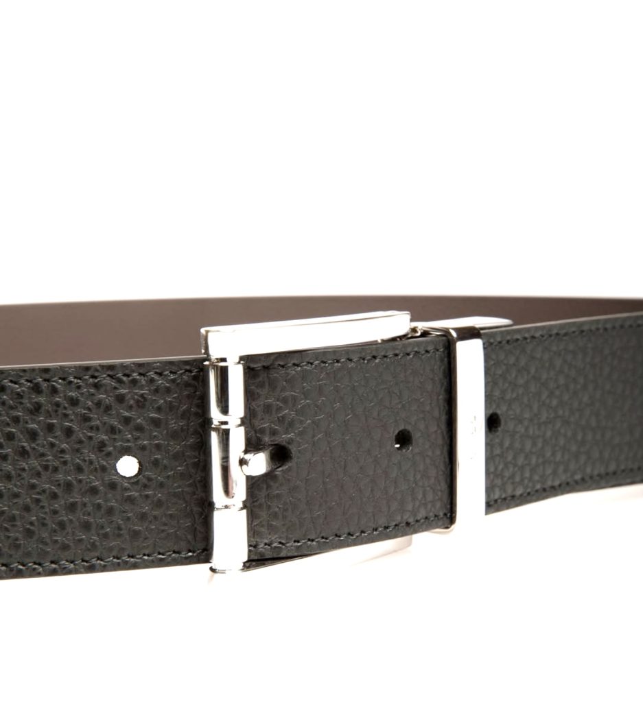 Bally Black Reversible Belt