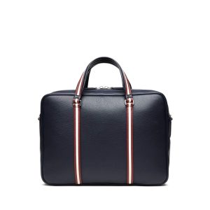 Bally Leather Briefcase (Blue)