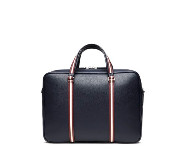 Bally Leather Briefcase (Blue)