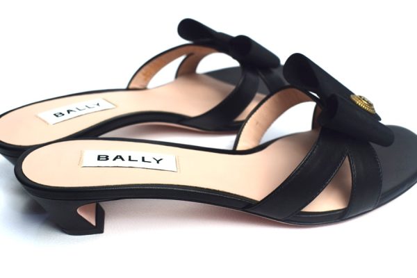 Bally Ladies Slippers Balyka 35 (Black)
