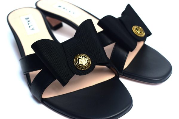 Bally Ladies Slippers Balyka 35 (Black) - Image 3