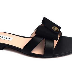 Bally Ladies Slippers Balyka (Black)