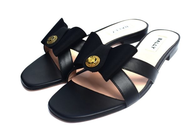 Bally Ladies Slippers Balyka (Black) - Image 2