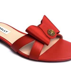 Bally Ladies Slippers Balyka (Swiss Red)