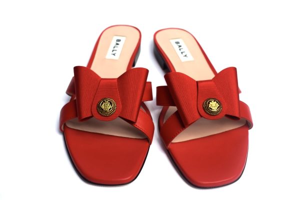 Bally Ladies Slippers Balyka (Swiss Red) - Image 3