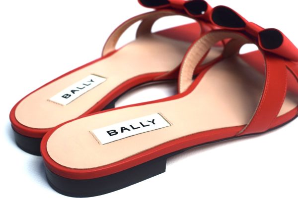 Bally Ladies Slippers Balyka (Swiss Red) - Image 2