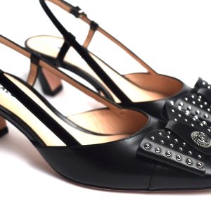 Bally Ladies Slingback Shoe (Black)