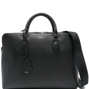 Bally Leather Briefcase (Black)
