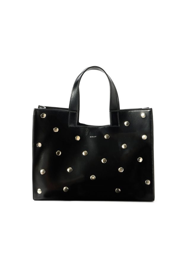 Bally Ladies Bag Easy Tote Stud (Black)