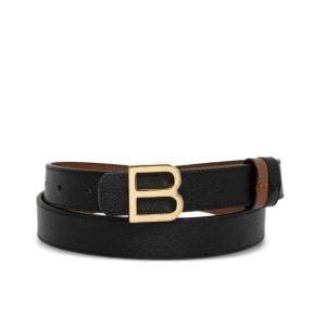 Bally Ladies Belt (Black and Brown)